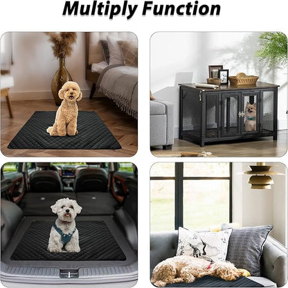 Washable Pee Pads for Dogs 34"x36" Reusable Puppy Pad Pet Training Pads, Waterproof Mat Non-Slip, Dog Pee Pad Whelping Pads Dog Mat-Playpen,Crate,Sofo,Car,Potty,Bed