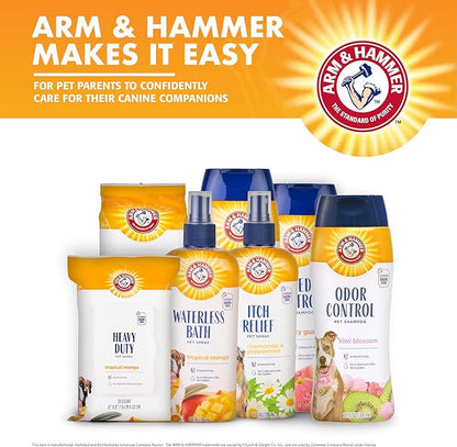 Arm & Hammer for Pets Itch Relief Spray for Dogs, Soothing Dog Skin Spray to Help Calm Itchy and Irritated Skin and Hot Spots Between Baths, Chamomile & Peppermint Scent, 8 Fl Oz - 6 Pack