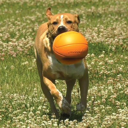 Nylabone Power Play Gripz Felt Basketball Rubber Fetch Toy, Squeaky Ball for Dogs, Medium (1 Count) (Pack of 2)