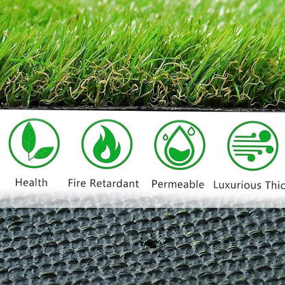Artificial Grass for Dogs Pee Tray Fake Grass Mat for Professional Puppy Potty Trainer Replacement Dog Grass Pad for Indoor and Outdoor (29.1x19.6 Inch(Pack of 2))