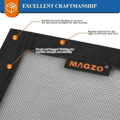 Customizable Pet Proof Window Screen Replacement Grey, Best Vinyl Coated Polyester Dog Cat Resistant Heavy Duty, Mesh Net Netting Curtain Wire Good Repair for Patio/Porch/Sliding/DIY/Big Pets Owners