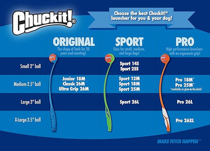 Chuckit! Ultra Squeaker Dog Ball, Fetch Toy, Medium, 1 Pack