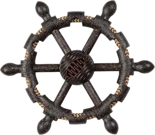 Tug of War Dog Toy - Pirate Wheel Dog Tug Toy with Treat-Dispensing, Interactive Dog Chew Toy with Durable Design for Dental Health and Boredom Relief