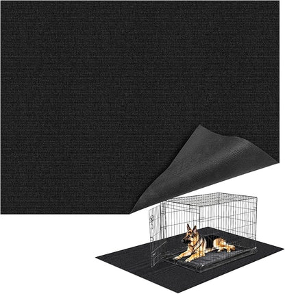60" X 74" X 0.23'' Mat for Under Dog Crate Waterproof Non-Slip Kennel Mat to Protect Floors Extra Large Absorbs Urine Reusable Dog Playpen Mat
