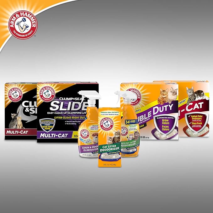 Arm & Hammer MultiCat Clumping Litter, Scented 26.3lb