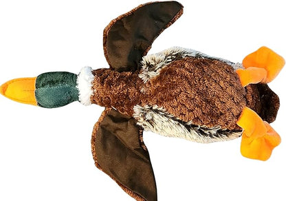 ME GUSTA SHOP Duck Dog Toy Squeak Toys | Mallard-Shaped | Shaped Pet Toys | Duck Dog Toys for Large Dogs | Mallard Dog Toy | Dog Chew Toys | Stuffed Toys Interactive Animal.