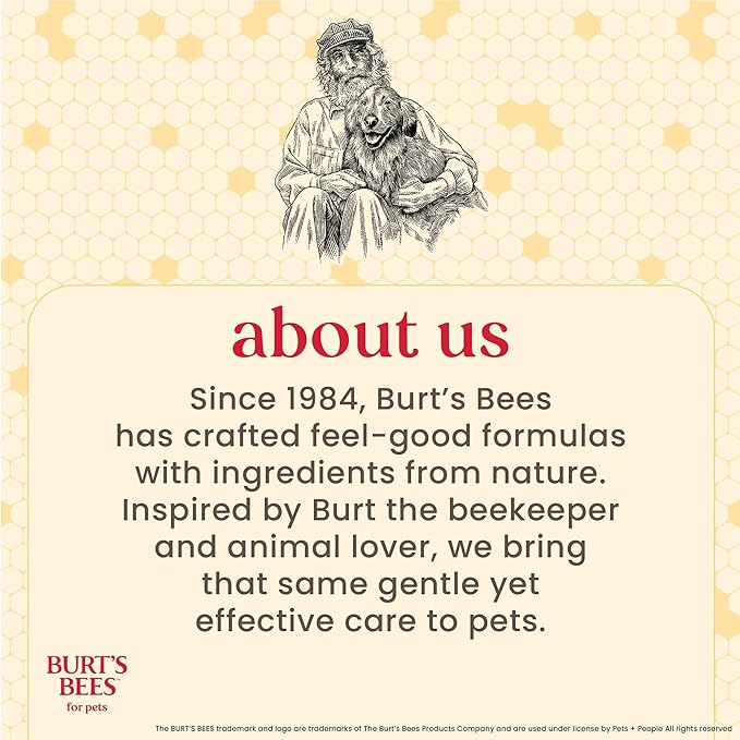 BURT'S BEES FOR PETS Paw & Nose Lotion for Dogs with Manuka Honey and Olive Oil, Soothes Dry Dog Paws -Naturally Derived Ingredients, 6 Oz
