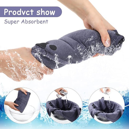 5PCS Microfiber Dog Towels for Drying Dog, 39'' X 23.6'' Pet Towel, Super Absorbent and Soft Pet Grooming Dogs Paw Towel, Fast-Drying Towels Shower Bath Supplies for Large Medium Small Dogs
