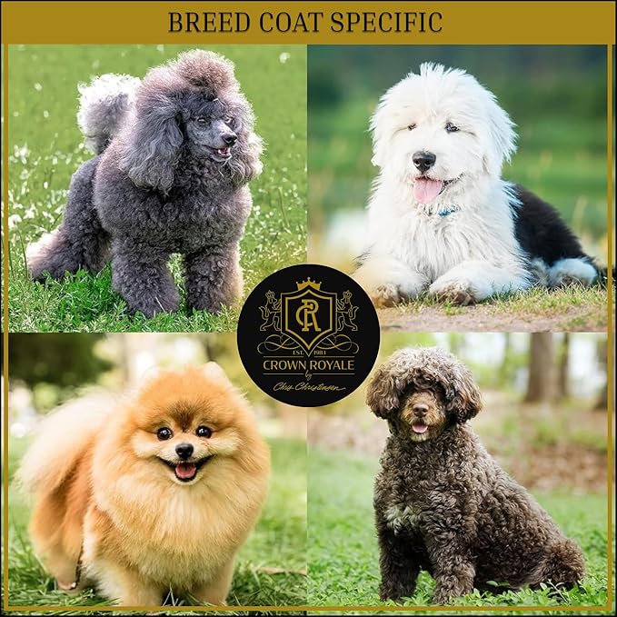 Crown Royale Magic Touch Formula 2 Pet Grooming Spray Ready-to-Use, No Heavy Build-Up, Finishing Spray, Prevents Coat Matting, Formulated with Conditioners, Made in USA, 16 oz