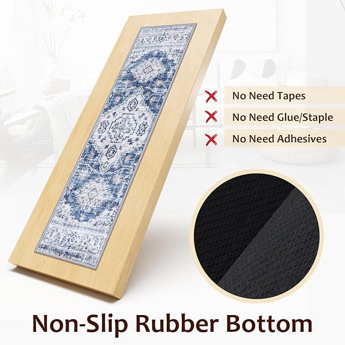 OJIA Non-Slip Stair Treads for Wooden Steps 30"x8" Indoor Stair Runner 15PCS Rubber Backed Soft Carpet Stair Treads Mat Staircase Step Treads Covers for Kids and Dogs