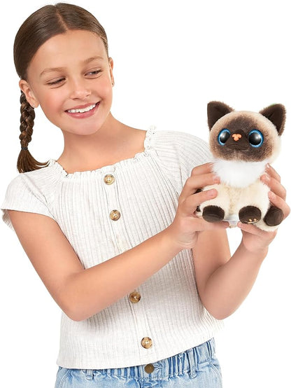 Pets Alive Smitten Kittens Surprise (Siamese Cat Mooloo) by ZURU Nurture Play Soft Toy Unboxing Adopt Interactive 10 Sounds