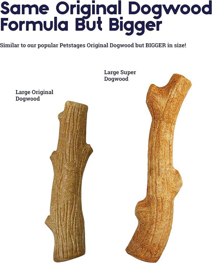 Petstages Outward Hound Super Dogwood Durable Dog Chew Toy, Small - Long Lasting Chew Sticks Made of Natural Wood - USA Made