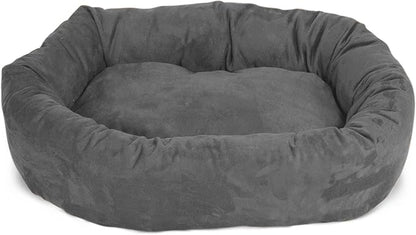 Majestic Pet Villa 40 Inch Shredded Memory Foam Dog Bed for Large Sized Dog 40x29x9 Inch–Orthopedic Pet Bed with Removable Washable Cover-Washable Large Puppy Mat with Head Support-Fern