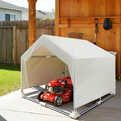 Outdoor Meduim Pet Shade Shelter Tent - Stainless Steel Frame with Ground Stakes for Stability, Spacious Sun Canopy for Dogs, Cats & Other Pets