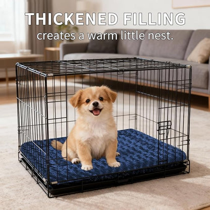 Dog Bed Mat - Comfortable Dog Kennel Pad, Soft Multi-Purpose Crate Bed Mats for Dogs & Cat
