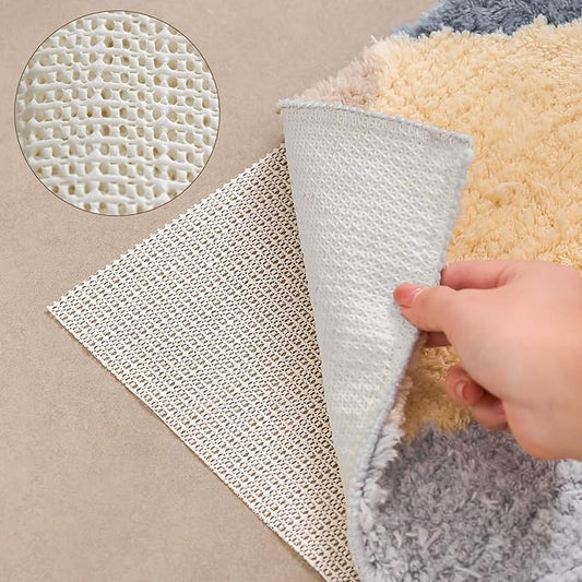 2X8 FT Non-Slip Rug Pad Gripper for Hardwood Floors, Tile & Carpet – Anti-Slip Rug Pads to Keep Area Rugs Secure and in Place, Protects Floors, Prevents Slipping and Sliding