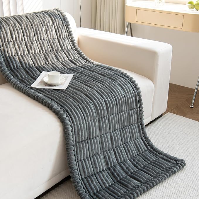LiveGo Pet Couch Cover Dogs Washable Non-Slip Couch Protector Pet Friendly Dog Mat for Couches and Sofas (Dark Gray, 70x210 cm/27.6x82.7 in)