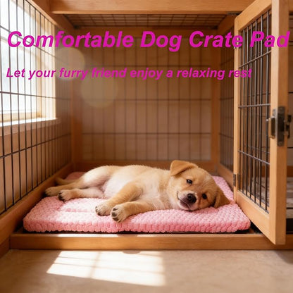 Dog Bed Mat - Reversible Dog Crate Bed Mats, Soft & Breathable Kennel Pad, Durable Crate Bed for Small Medium Large Dogs & Cats