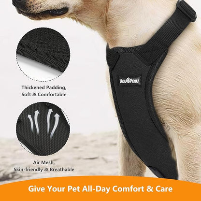 Dog Seat Belt, Safety Vest Dog Car Harness with Adjustable Buckle Dogs Seat-Belt for Vehicle Nylon Pet Safety Seats Belts Heavy Duty(XXL, Black)