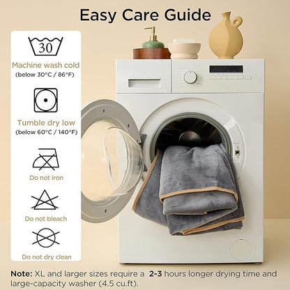 Bedsure Waterproof Dog Blankets for Extra Large Dogs - XL Cat Blanket Washable for Couch Protection, Sherpa Fleece Puppy Blanket, Soft Plush Reversible Throw Furniture Protector, 50x60, Coffee Brown