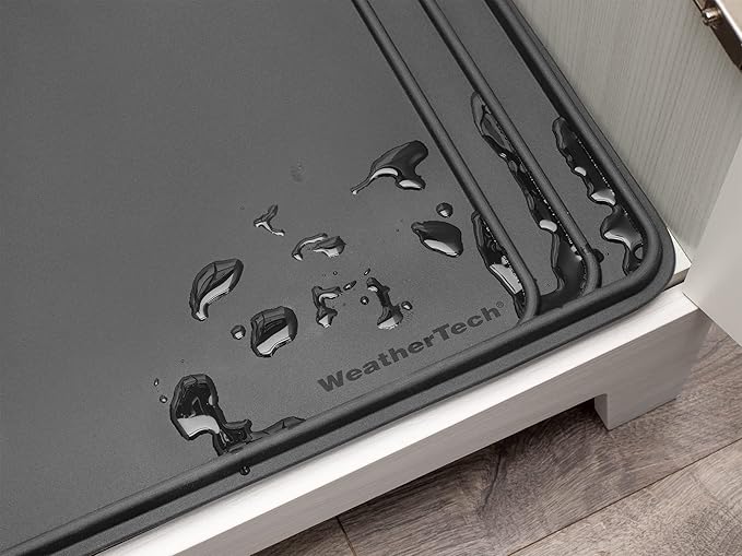 WeatherTech Single High Pet Feeding System w/Plastic Dog/Cat Bowls - 10" High Stand Dark Grey (PSH6410DGDG)