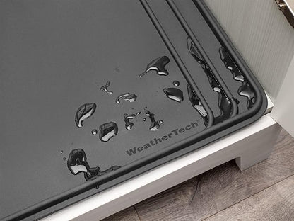 WeatherTech Single High Pet Feeding System w/Plastic Dog/Cat Bowls - 10" High Stand Dark Grey (PSH6410DGDG)