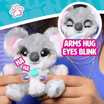 furReal My Minis Little Hugs Koala, 4.5-inch Interactive Plush, Soft Stuffed Animal, Kids Toys for Ages 4 Up by Just Play