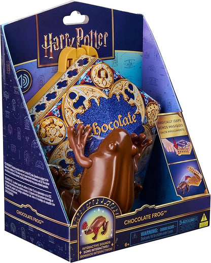 Wizarding World Harry Potter, Interactive Chocolate Frog Toy, Jumps & Leaps with Sound Effects, Kids Toys for Girls & Boys Ages 6 and up