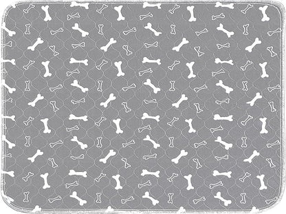 Washable Pee Pads for Dogs, Extra Large 2 Pack 36”x72” Dog Pee Pads Washable, Waterproof Puppy Pads Mat Reusable Fast Absorbent Dog Potty Training Pads, Whelping Pads for Playpen Crate