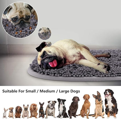 Snuffle Mat for Dogs, 20'' x 28'' Dog Sniffing Interactive Feeding Game Boredom, Puzzle Toys Encourages Natural Foraging Skills and Stress Relief Small/Medium/Large Dogs(20'' x 28'')