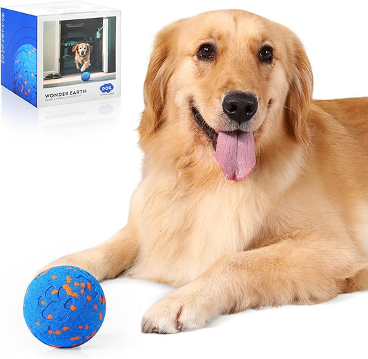 Smart Interactive Dog Toys,Vibrating Dog Ball,Pet Bounce Ball for Dogs (Small & Large),Chew-Proof Shell,Automatic Moving/Bouncing/Rotating, E-TPU Material,Ip68 Waterproof