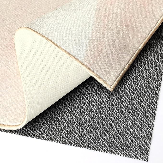 PureFit 5x7 Rug Pad Gripper for Hardwood Tile Floors Carpet, Anti Slip Rug Grips, Dual Dense Non Slip Rug Pads Mats