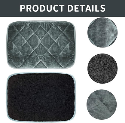 Self-Warming Cat Bed Indoor/Outdoor Super Soft Self Heating Pet Mat Washable Thermal Pad for Cat & Dog 29x19.6 inch