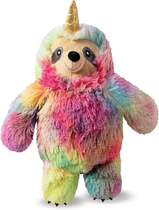 Fringe Studio Dog Toy, Slothicorn-Plush Pet Toy (289334), Multicolor Medium