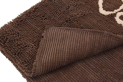 Pet Life ® 'Fuzzy' Quick-Drying Microfiber Anti-Skid and Machine Washable Dog Mat Pet Bed