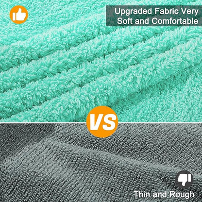 Dog Bathrobe Super Absorbent Dog Towels Large Quick Drying Robes for After Bath Soft Adjustable Warm Keeping Dogs Towel(S-XXL)