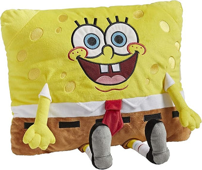 Pillow Pets 16 inch Spongebob Squarepants Stuffed Animal, Nickelodeon Plush Toy Gift for Kids