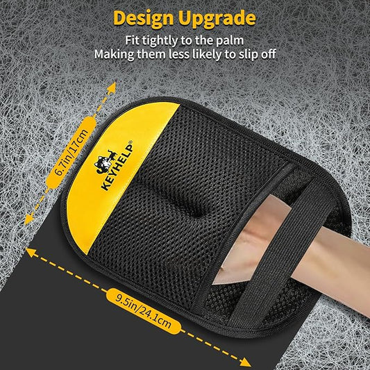 2PCS Pet Hair Removal Gloves for Dogs & Cats, Newly Upgraded Reusable Electrostatic Pet Hair Glove, Magic Brush Pet Hair Remover Tool for Clothing, Couch, Carpet, Car Seat