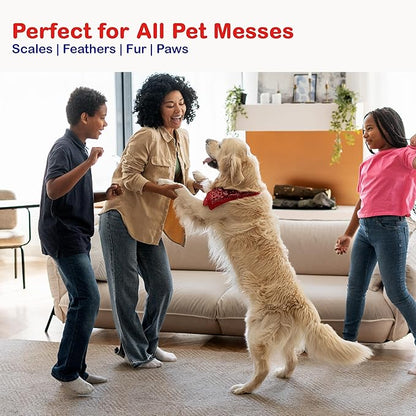 Pet Mess Wipes – Odor & Stain Remover for Cages, Glass Containers & Pet Homes | Tough on Messes, Gentle on Surfaces | Ideal for Urine, Fecal Matter & Other Pet-Related Messes