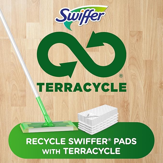 Swiffer Sweeper Pet Heavy Duty Dry Multi-Surface Cloth Refills for Floor Sweeping and Cleaning, Febreze Freshness, 10 Count