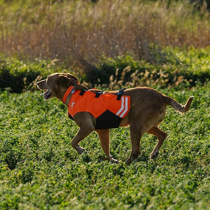 Browning Pet Vests, Hi Vis Safety Vests for Dogs, Saftey Orange, Large, Full Coverage
