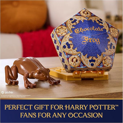 Wizarding World Harry Potter, Interactive Chocolate Frog Toy, Jumps & Leaps with Sound Effects, Kids Toys for Girls & Boys Ages 6 and up