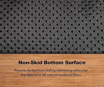 MidWest Homes for Pets XXS QuietTime Deluxe Mocha Ombré Swirl Plush Pet Bed, Machine Washable, Non-Skid Bottom, Soft Crate Mat for 18-inch Crates