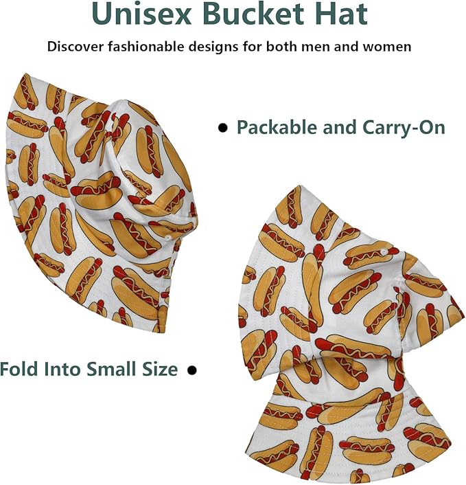 Bucket Hat Packable Sun Hats Fisherman Outdoor Summer Beach Caps for Men Women