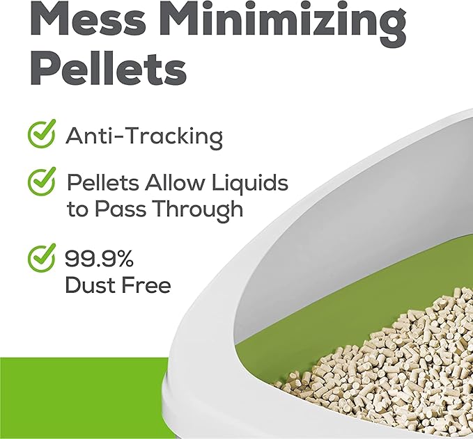 Cat Breeze Cat Litter Pellets, Refill 7 Pounds with Aurora Pet Wipes
