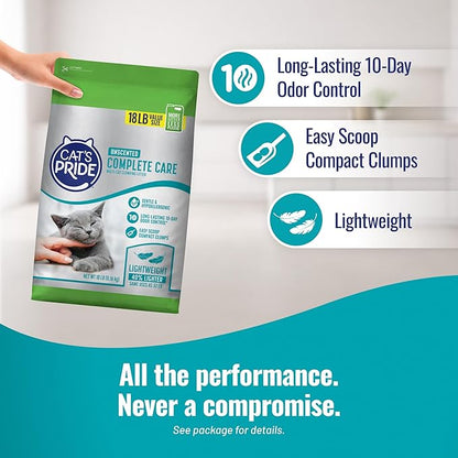 Cat's Pride Complete Care - Unscented 18lb Bag