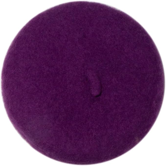 Dog Beret Hats Cats Hats Fashion Four Seasons Funny Comfortable Winter Pet Hat (Purple)