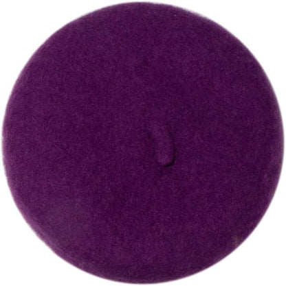 Dog Beret Hats Cats Hats Fashion Four Seasons Funny Comfortable Winter Pet Hat (Purple)