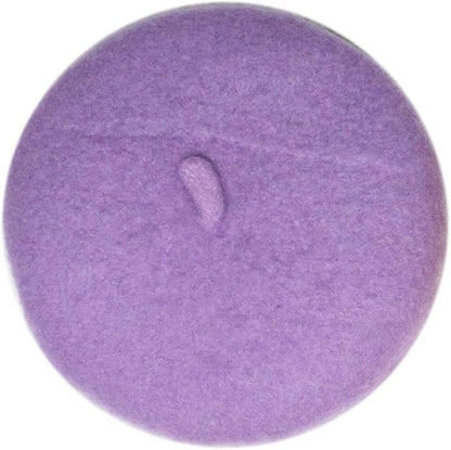 Dog Beret Hats Cats Hats Fashion Four Seasons Funny Wool Winter Pet Hat (Light Purple)