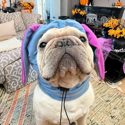 Dog Costume Hat with Donkey Ear for Dogs and Cats, Funny Dog Halloween Christmas Costumes Headwear,Small Medium Large Pet Cosplay Clothes for Party Birthday and Holiday,M